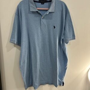U.S. Polo Assn. Men’s Light Blue Polo Shirt – Size XL